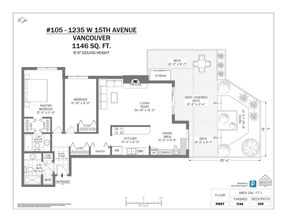 #105 – 1235 W 15th Avenue